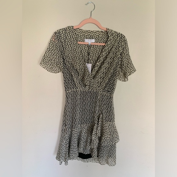 Reiss NWT | Paris Chiffon Ruffle Mini Dress 2 - Picture 6 of 12